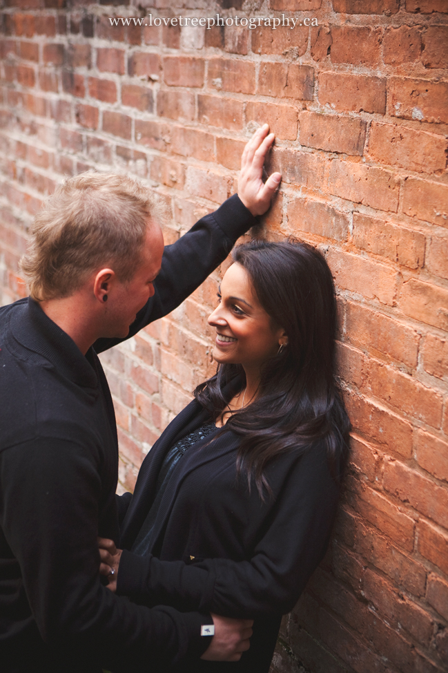 Gastown engagement session