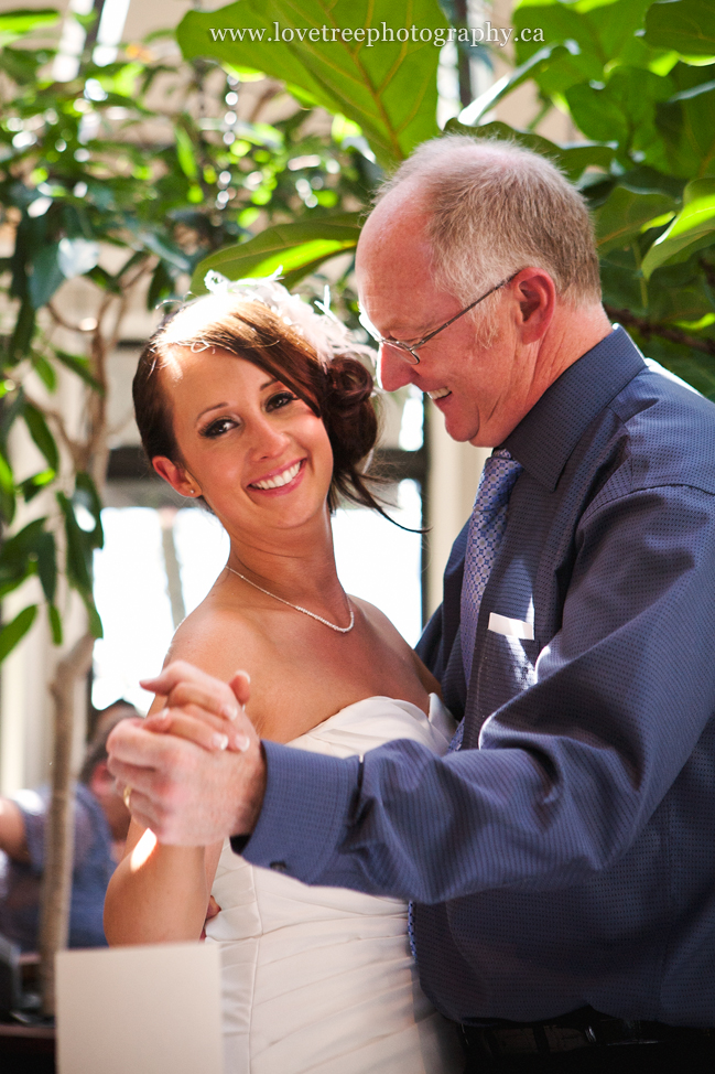 father daughter dance at Observatory Room, Stanley Park Teahouse