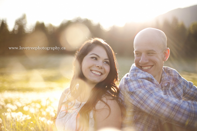 dreamy and romantic couples portraits; image by vancouver wedding photographer love tree photography