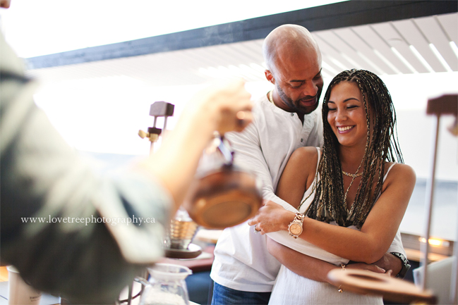 black engagement photographer