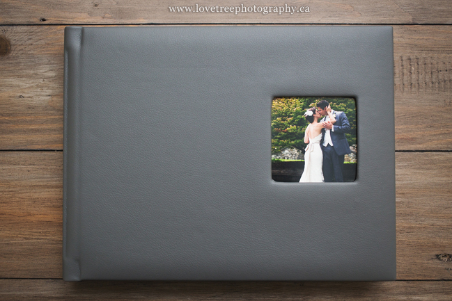 designer flush mounted wedding albums