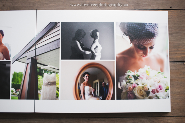 flush mounted wedding albums