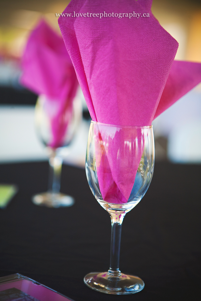 bright summer wedding colours at a langley wedding