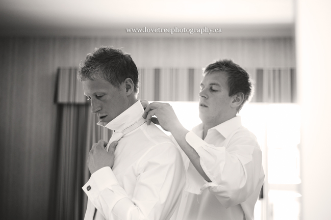 best man and groom; image by vancouver wedding photographers www.lovetreephotography.ca