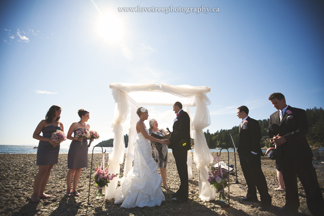 beach weddings in vancouver