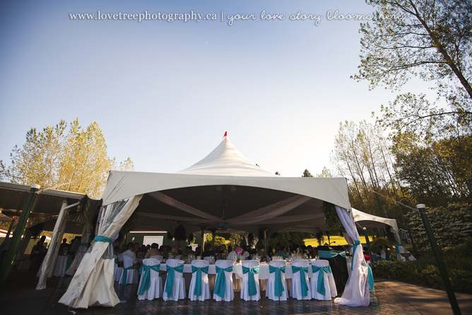 redwoods golf course tent