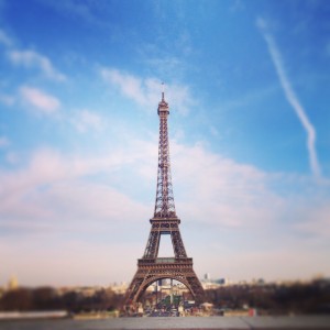 an instagram of the eiffel tower by vancouver wedding photographer love tree photography