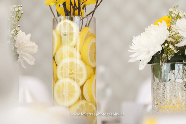 lemons for centerpieces image by burnaby wedding photographers www.lovetreephotography.ca