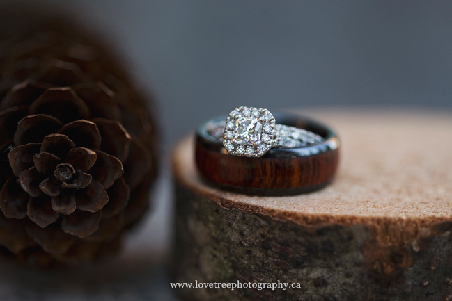 wooden wedding ring | image by www.lovetreephotography.ca