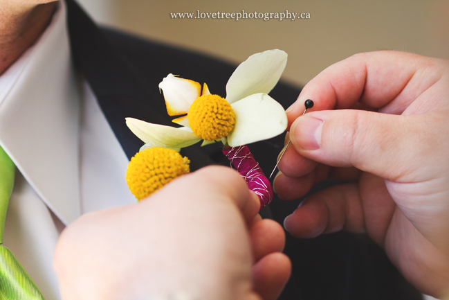 boutonnieres by Blumen Floral | image by vancouver wedding photographer www.lovetreephotography.ca