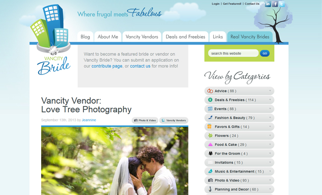 vancity bride featured photographer