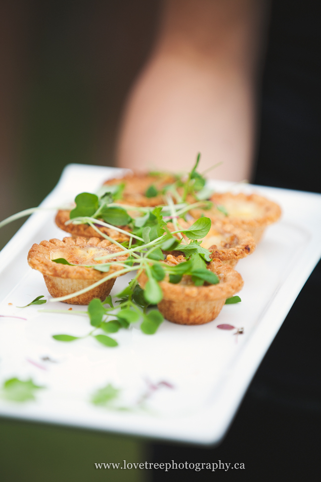 wedding canapes