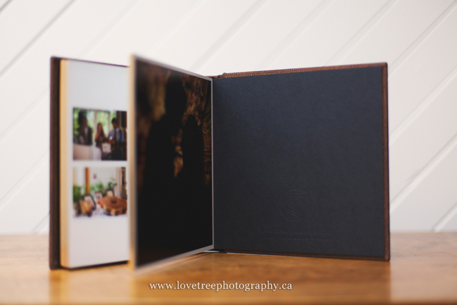 custom wedding album