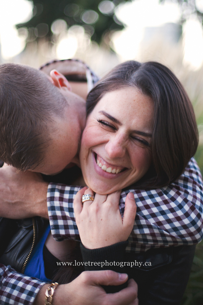 Fun and sweet engagement session in Vancouver by engagement photographers www.lovetreephotography.ca