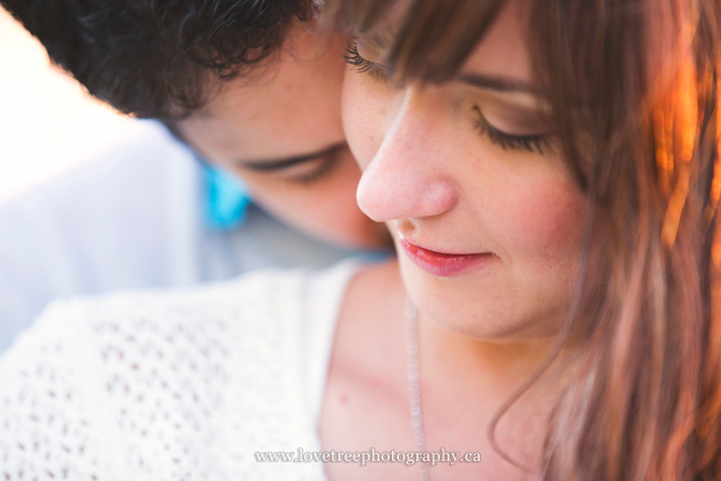 sweet and intimate engagement session