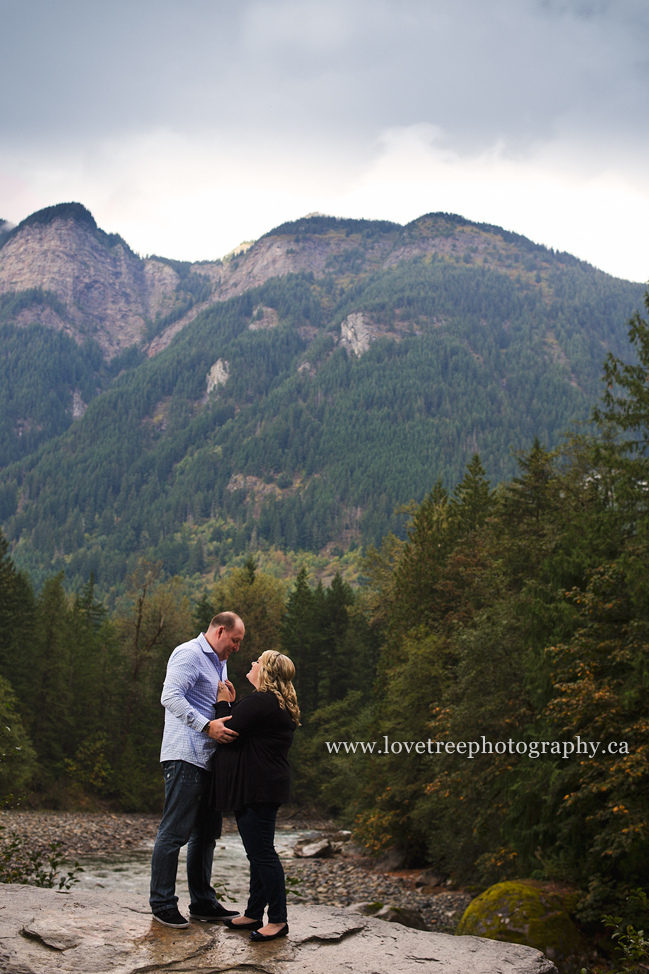 Fraser Valley engagement session in the mountains.