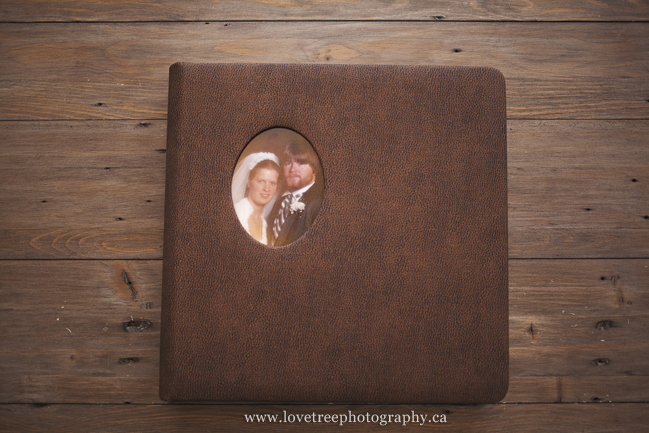 restoring vintage wedding albums