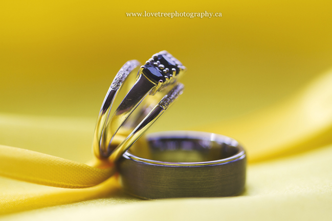 blue diamond wedding rings image by www.lovetreephotography.ca