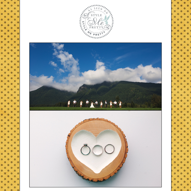 eco-friendly wedding featured on style me pretty canada