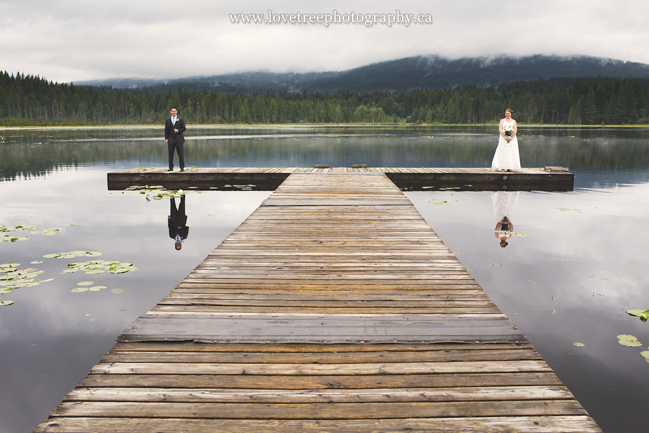 rustic wedding at whonnock lake