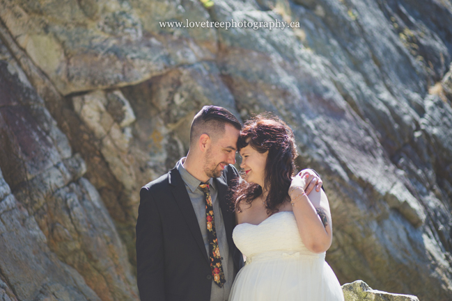 intimate Vancouver Beach elopement